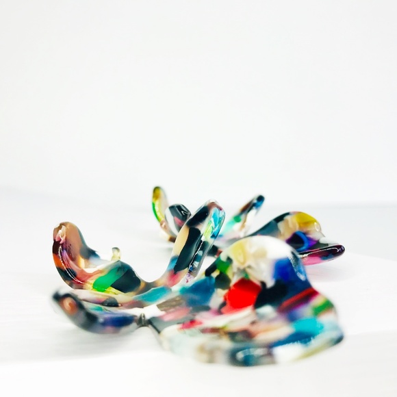 RESTOCKED Lily Stud Earring in Multicolor - Picture 4 of 8